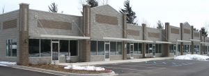 Commercial strip mall building exterior Connecticut